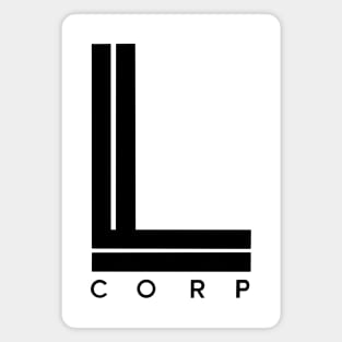 L Corp Logo Magnet